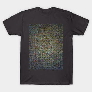 Multicolored leaves texture T-Shirt